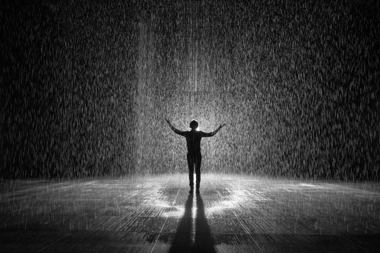 Hotel The Chedi Al Bait, Charjah Extérieur photo Rain Room by Carsten Egevang